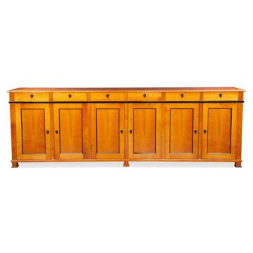 sehr großes Sideboard 3 m aus Kirschbaum mit 6 Türen