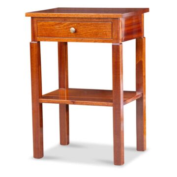 Beistelltisch Mahagoni mit Schublade - Art Deco