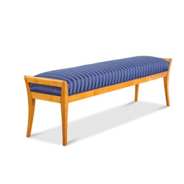 Biedermeier Polsterbank Birke massiv
