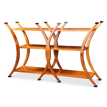 Biedermeier Regal aus Kirschbaum