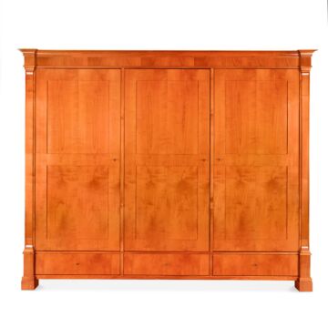 großer Massivholzschrank 3 Türig Kirschbaum