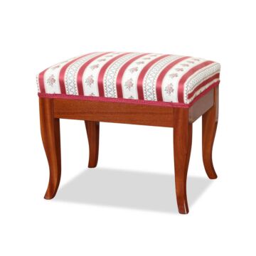 Biedermeier Mahagoni Hocker