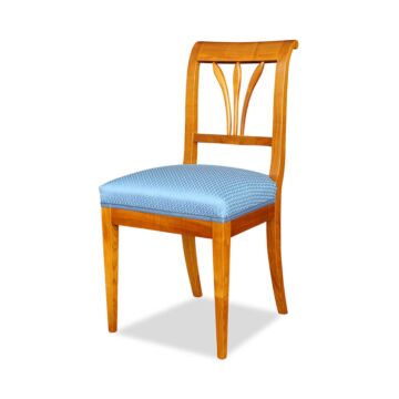 eleganter Biedermeier Stuhl Kirschbaum