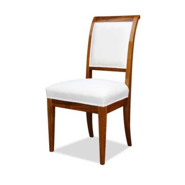 Biedermeier Polsterstuhl Nussbaum