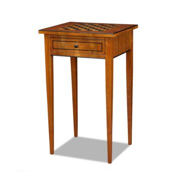 Biedermeier Schachtisch Kirschbaum