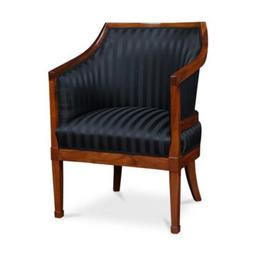 Biedermeier Sessel Nussbaum
