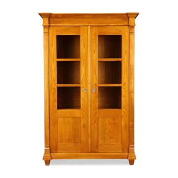 Biedermeier Bücherschrank Kirsche