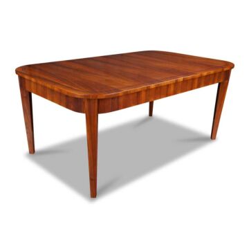 Biedermeier Ausziehtisch Nussbaum