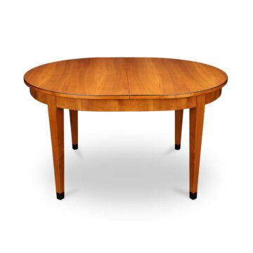 Biedermeier Esstisch oval Kirschbaum ausziehbar