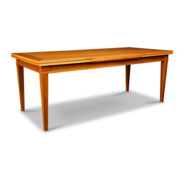 Klassizismus Esstisch 200 x 100 Kirsche ausziehbar
