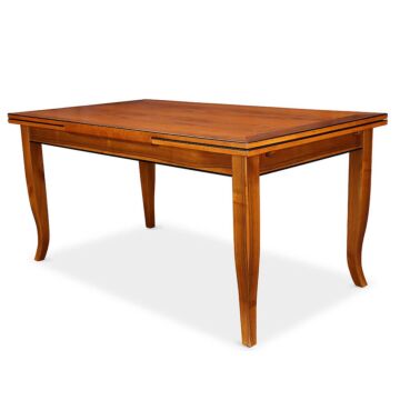 Esstisch Nussbaum Biedermeier ausziehbar