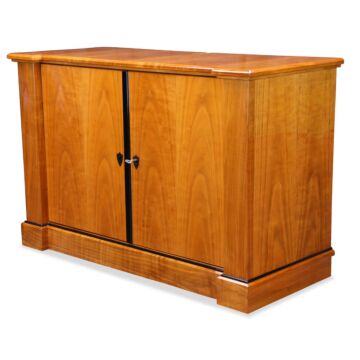 Biedermeier Fernseher TV Schrank Kirsche