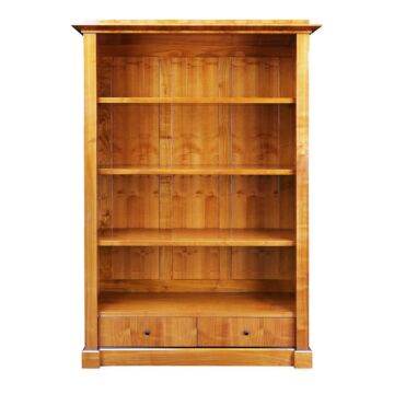 Biedermeier Regal mit Schubladen Kirsche