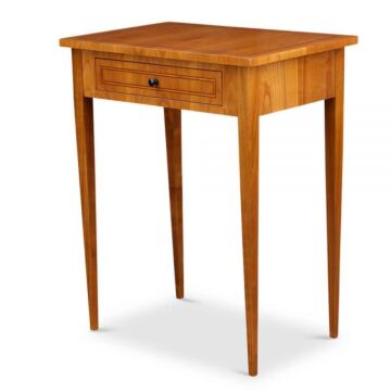 Beistelltisch eckig Biedermeier Kirsche