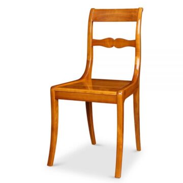 Biedermeierstuhl mit Brettsitz Kirsche