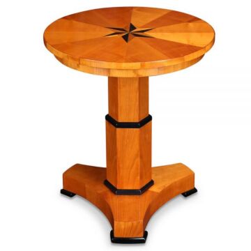 Beistelltisch Rund Kirsche mit Stern