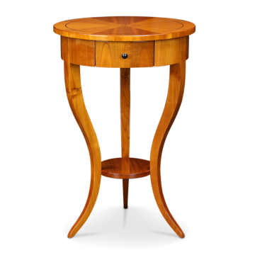 Biedermeier Trommeltisch Kirschbaum