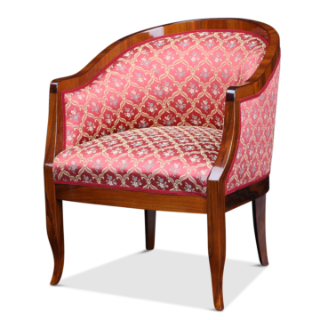 Bergère Sessel Nussbaum klassisch