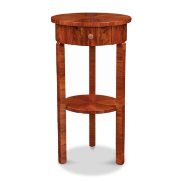 Beistelltisch rund Palisander Art Deco