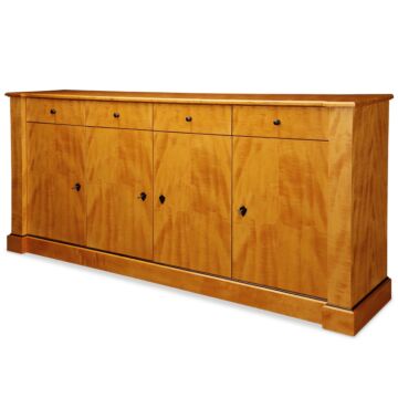 Großes Sideboard Birke Biedermeier