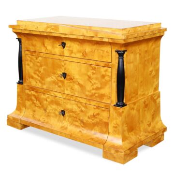 Biedermeier Kommode aus Birke