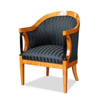 Bergère Sessel mit Säulen Kirschbaum