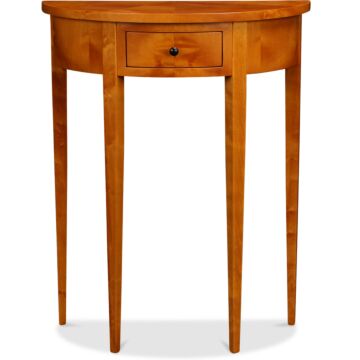 kleiner Wandtisch halbrund Birke